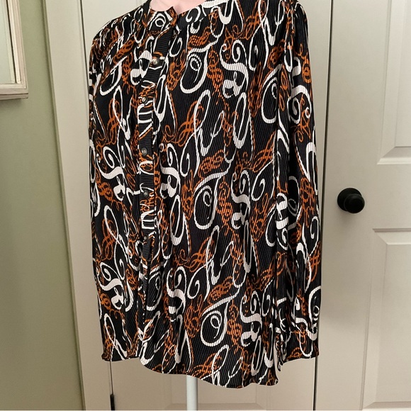 GUSUI, VINTAGE WOMEN BLOUSE, SIZE: L/G - Picture 2 of 13